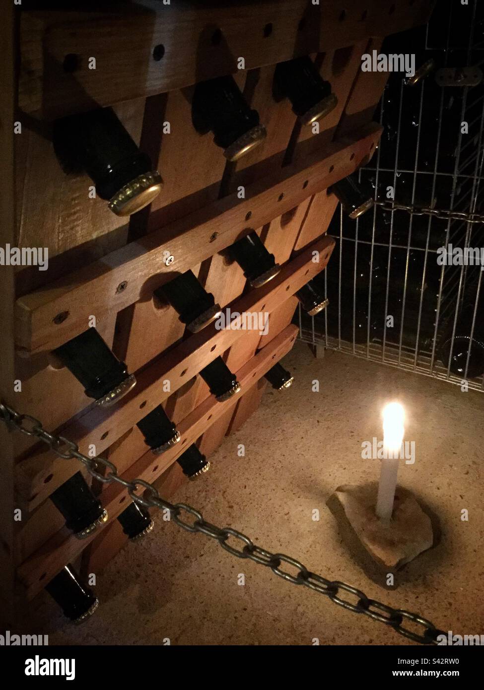 Riddling sparkling wine hi-res stock photography and images - Alamy