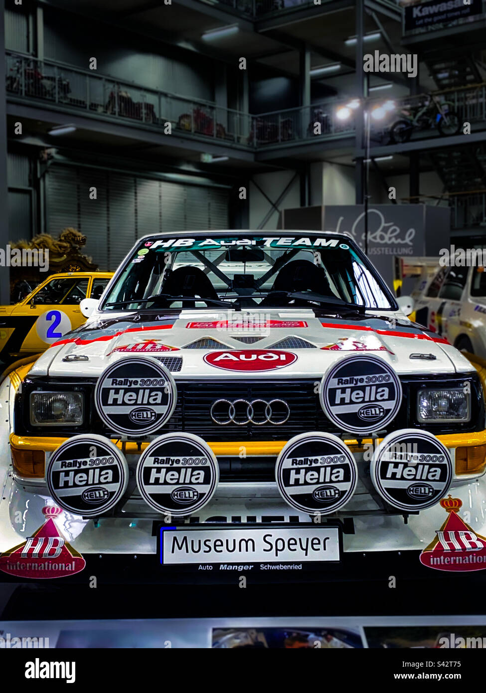 Audi Sport S1 E2 Röhrl Stock Photo