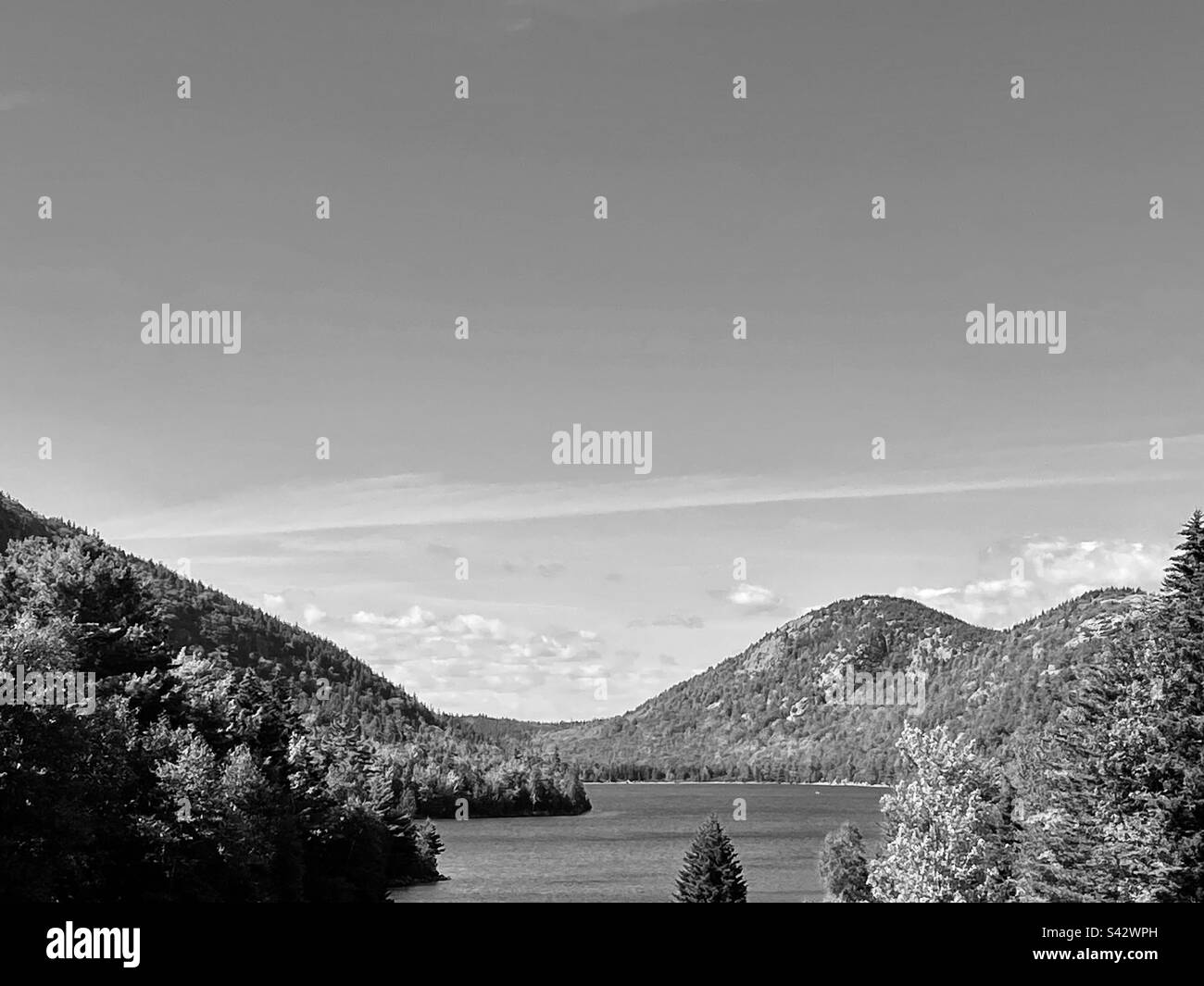 Acadia national park Black and White Stock Photos & Images Alamy