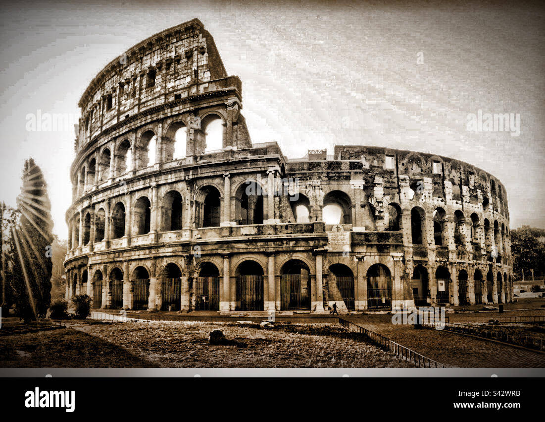 Sunrise rome hi-res stock photography and images - Alamy
