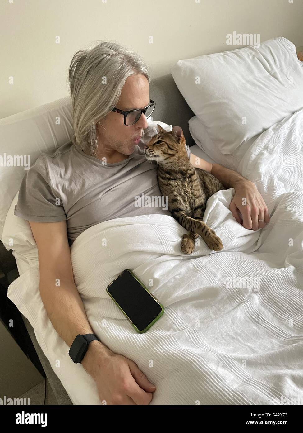 Unconditional love - Smartphone Captured Stock Image