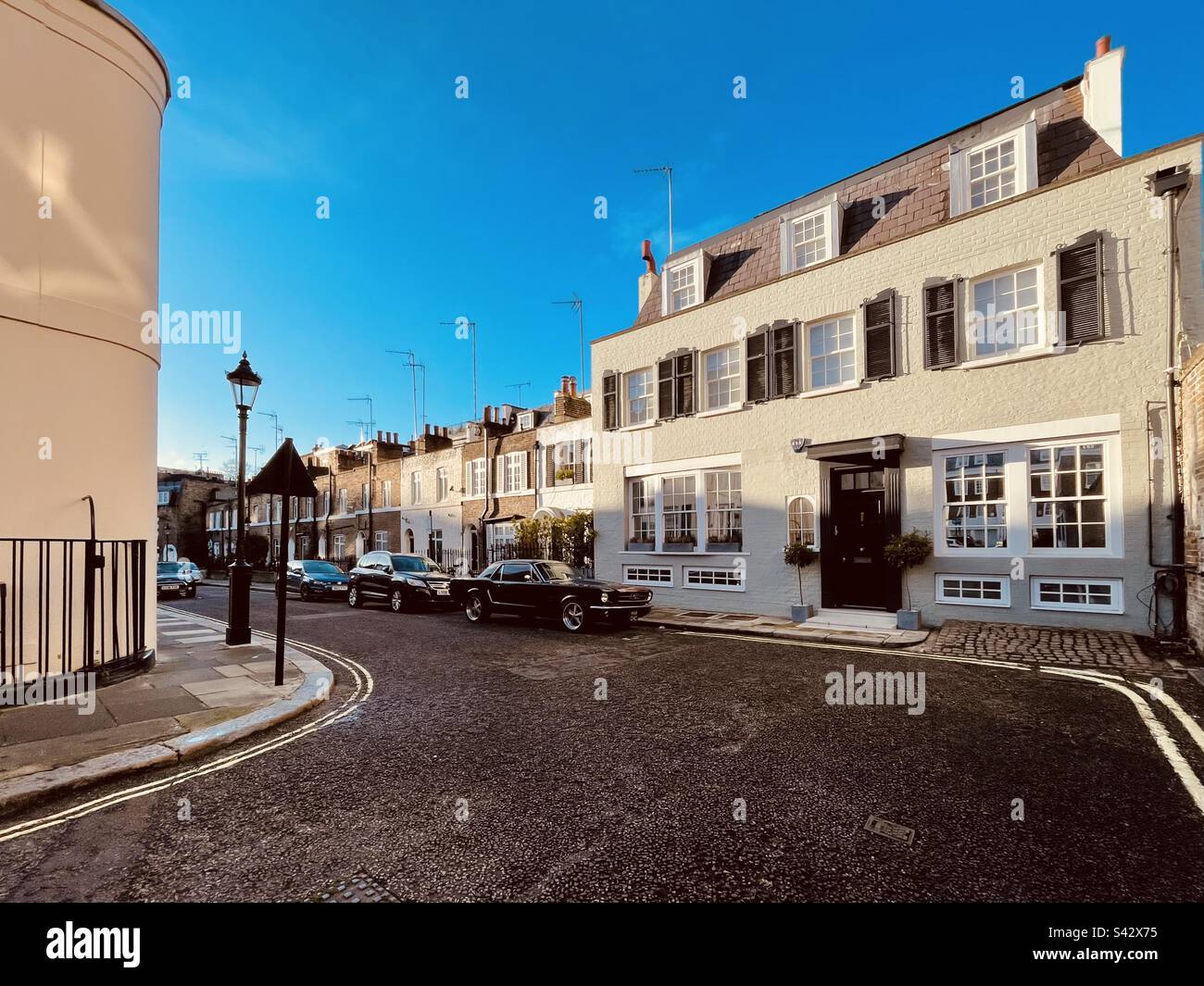 Knightsbridge walk - Smartphone Captured Stock Image