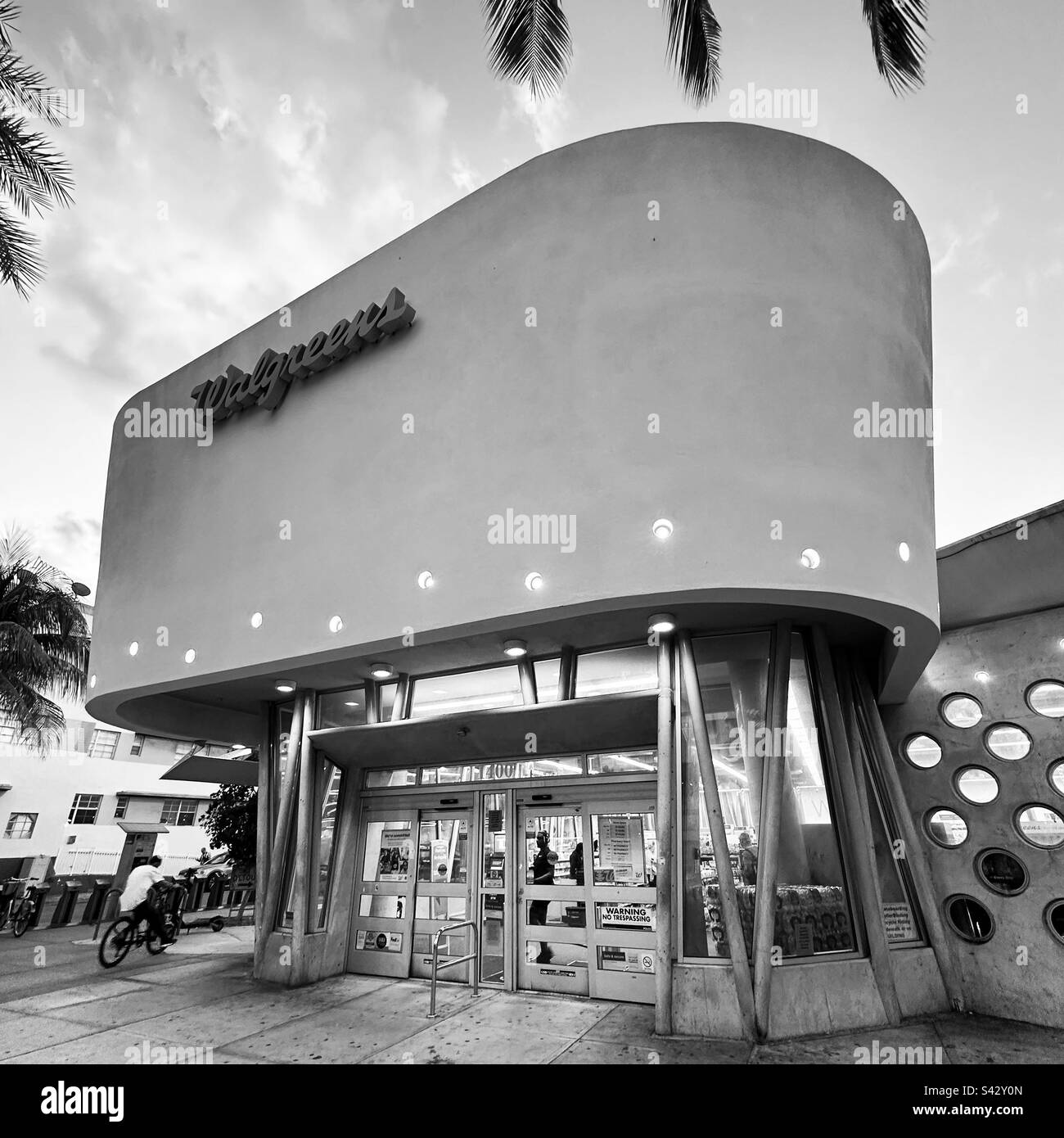 January, 2023, Walgreens, South Beach, Miami Beach, Florida, United States - Smartphone Captured Stock Image