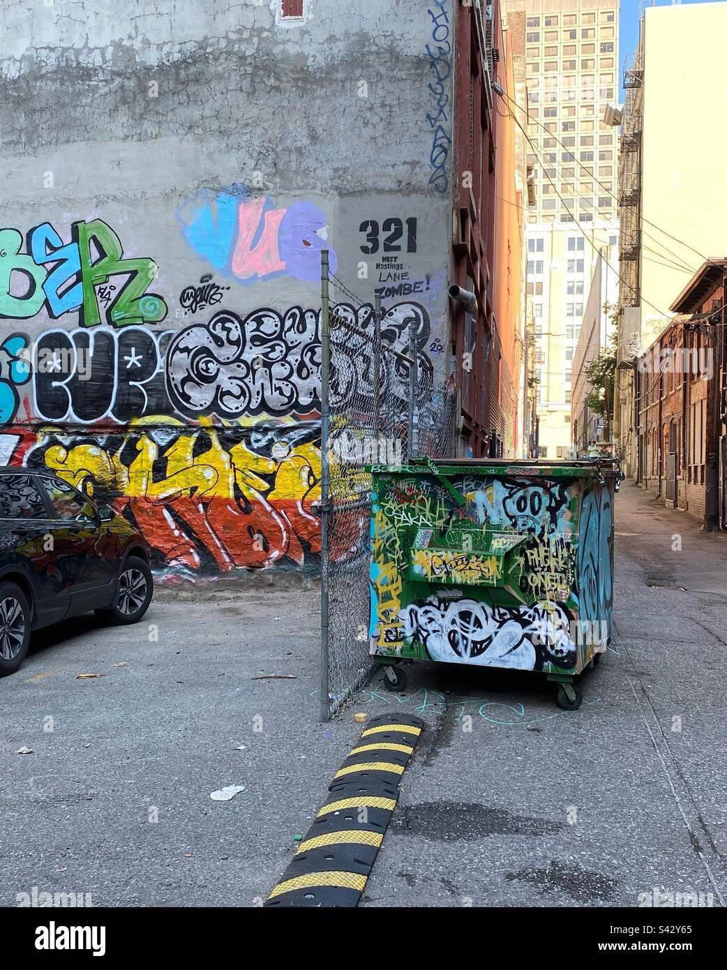 Blood Alley Vancouver West Hastings 2021 Stock Photo Alamy