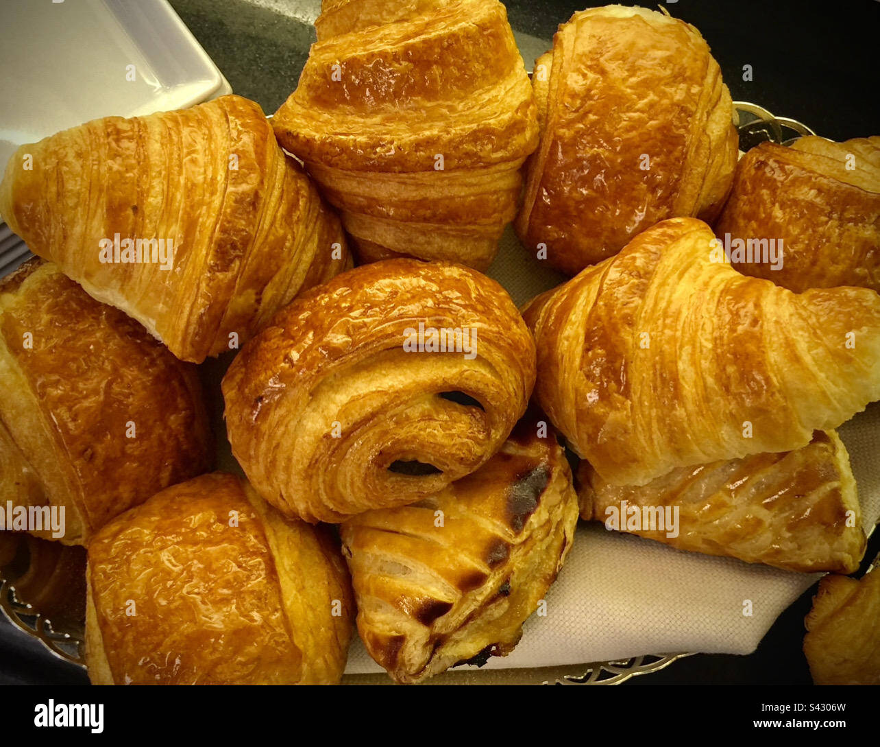 A bowl of pastries. - Smartphone Captured Stock Image