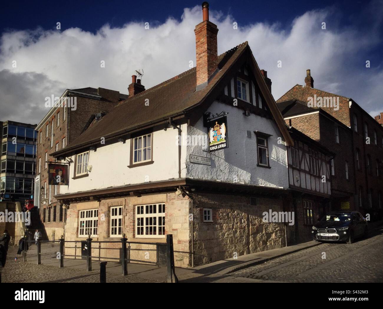 The King’s Arms, York, England. - Smartphone Captured Stock Image