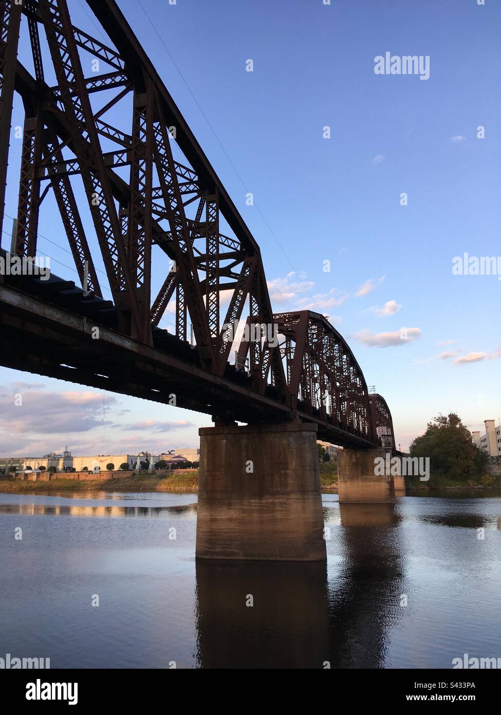 Bridge in Shreveport Louisiana Stock Photo