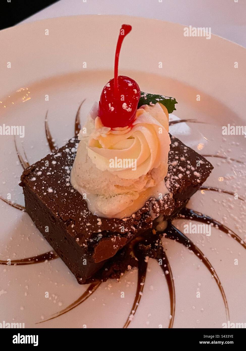 Desserts at the upscale Mexican restaurant, El Rio grande in the Murray