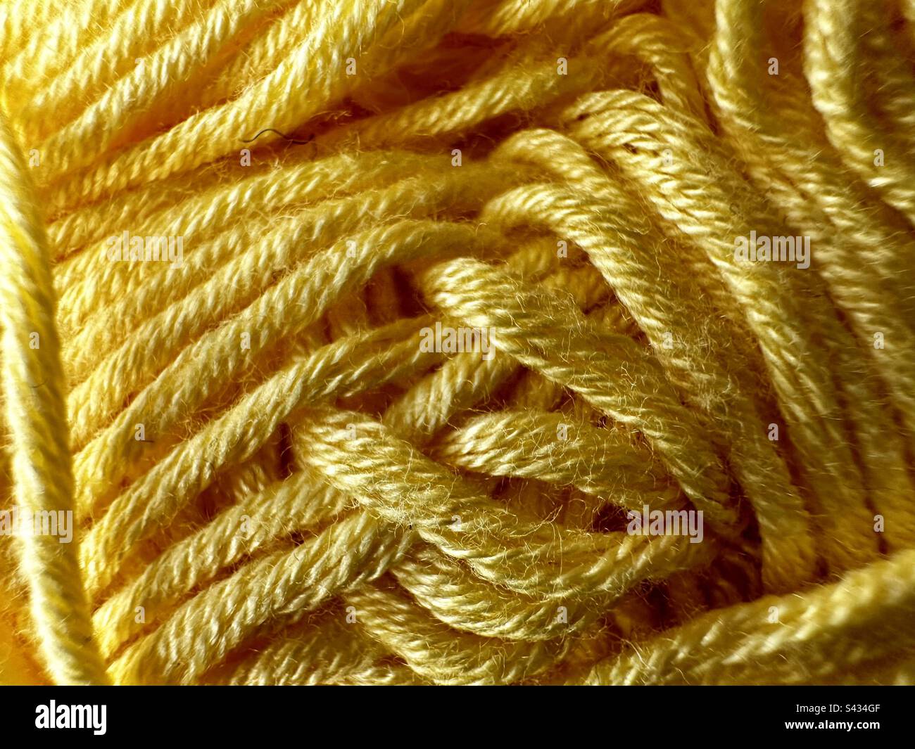Texture of yarn ball - Smartphone Captured Stock Image
