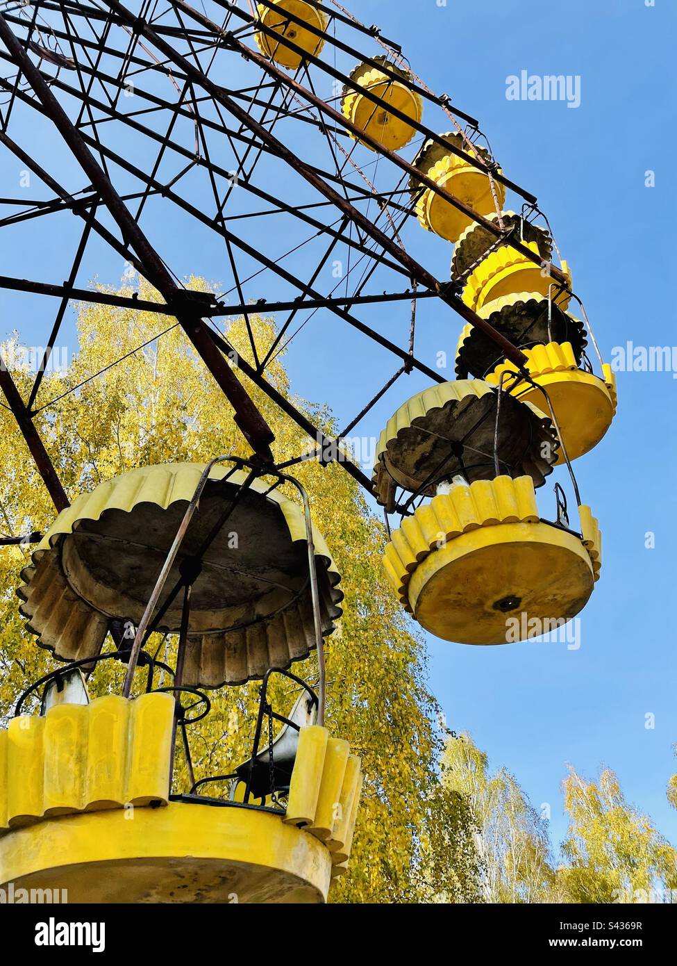 Ferris wheel in chernobyl Stock Photo Alamy