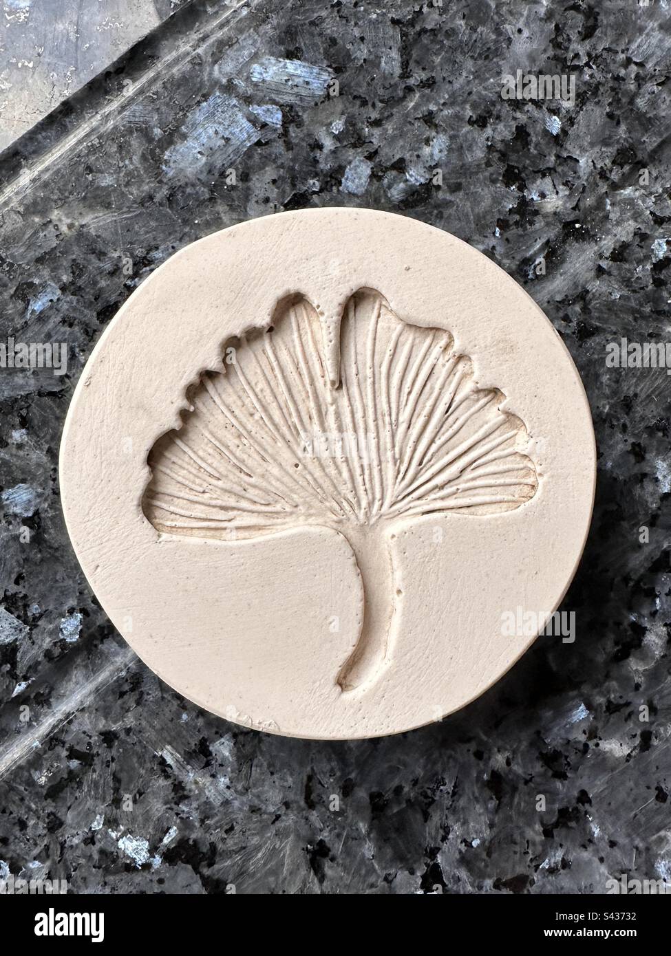 Pottery sprig mould Stock Photo Alamy