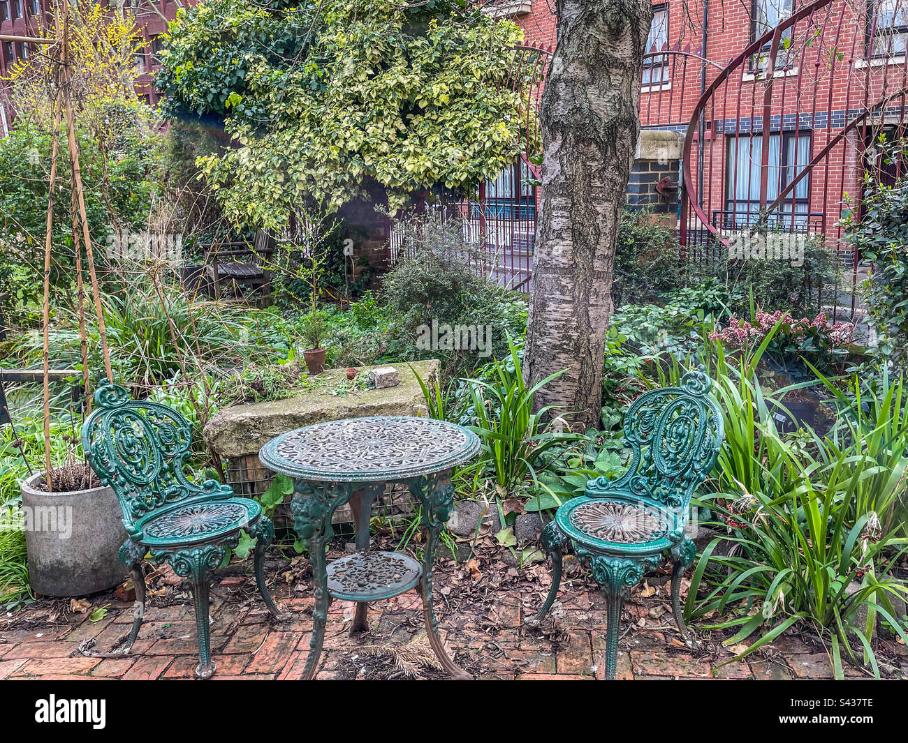 Phoenix garden, London Stock Photo Alamy