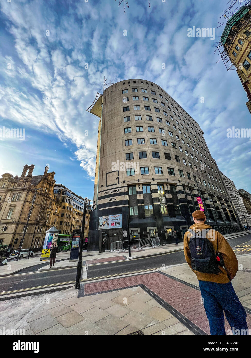 City square Leeds Stock Photo