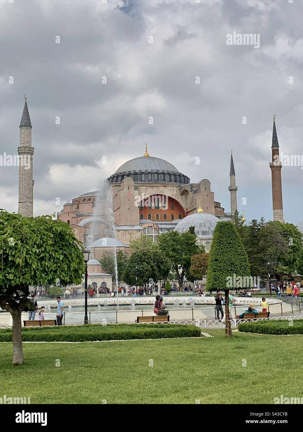 The grand hagia sophia mosque hi-res stock photography and images - Alamy