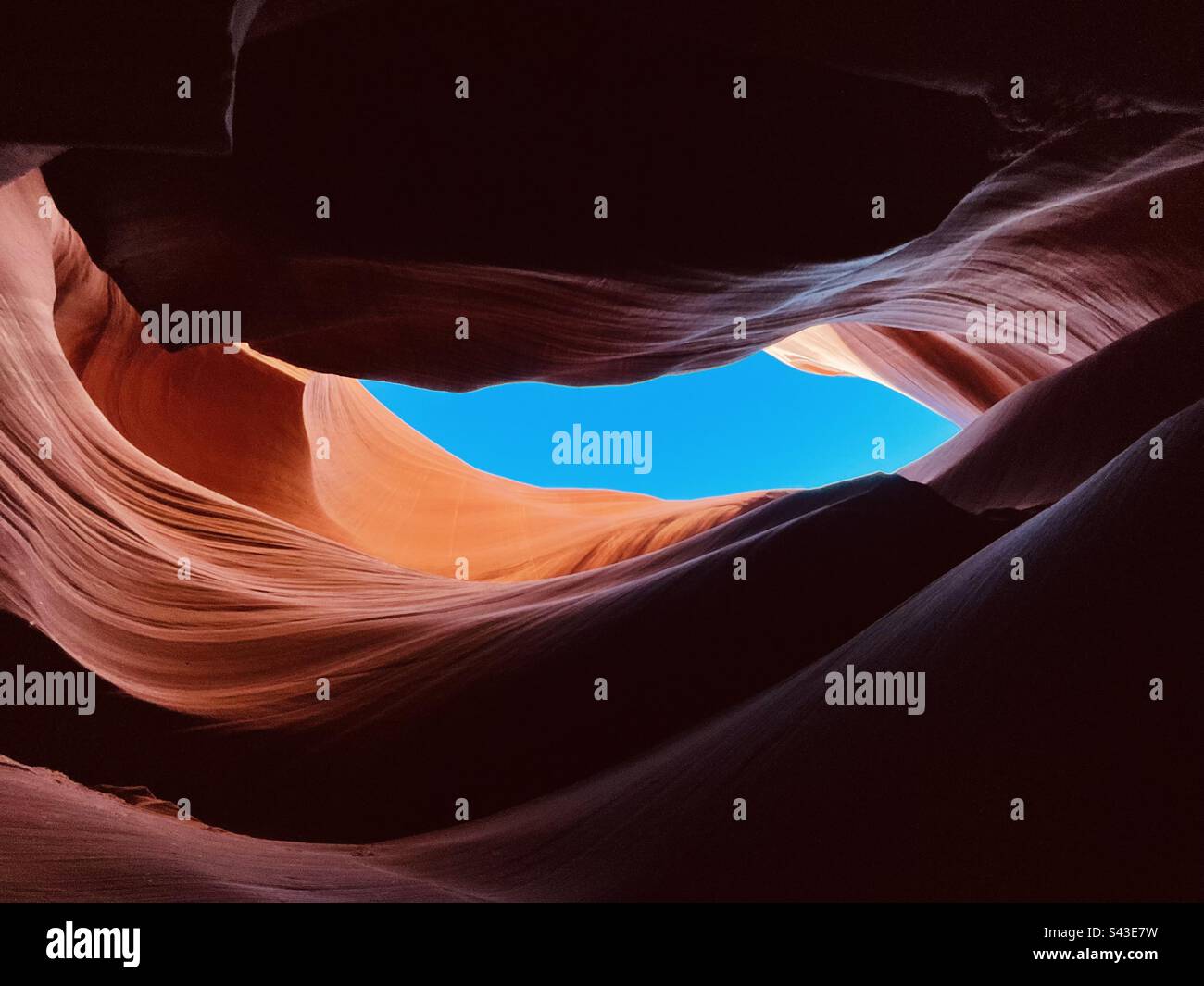 Desktop Lower Antelope Canyon Stock Photo