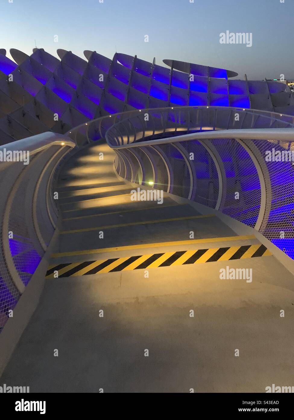 Setas de Sevilla metropol parasol Spain - Smartphone Captured Stock Image