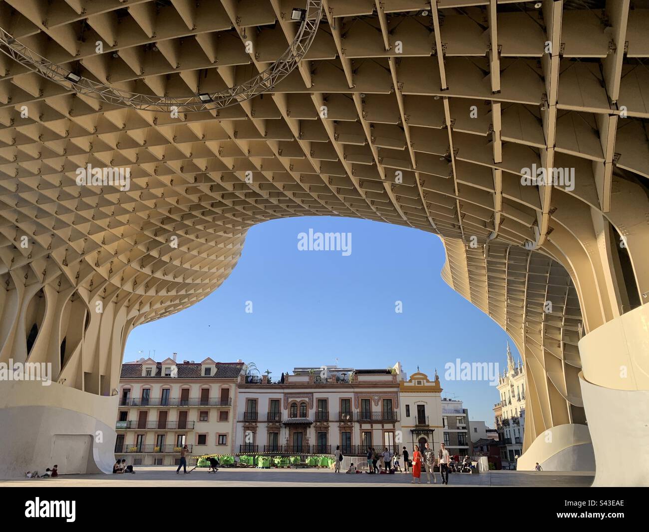Setas de Sevilla metropol parasol Stock Photo