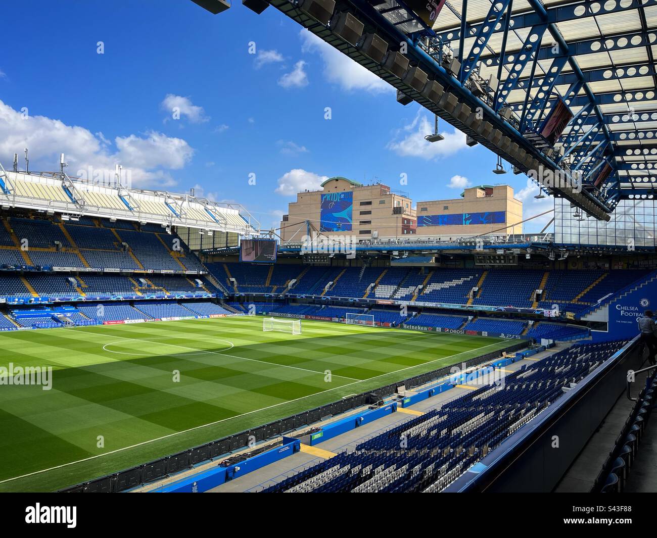 Stamford Bridge View 🏟️😍 #stadium #stamfordbridge @chelseafc