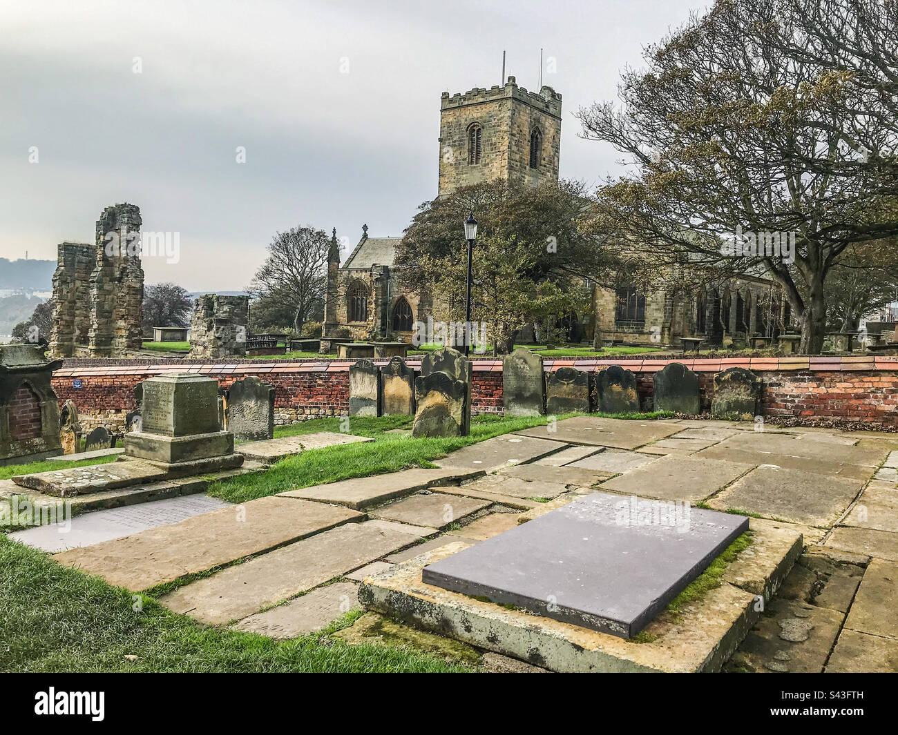 St Mary’s church, Scarborough - Smartphone Captured Stock Image