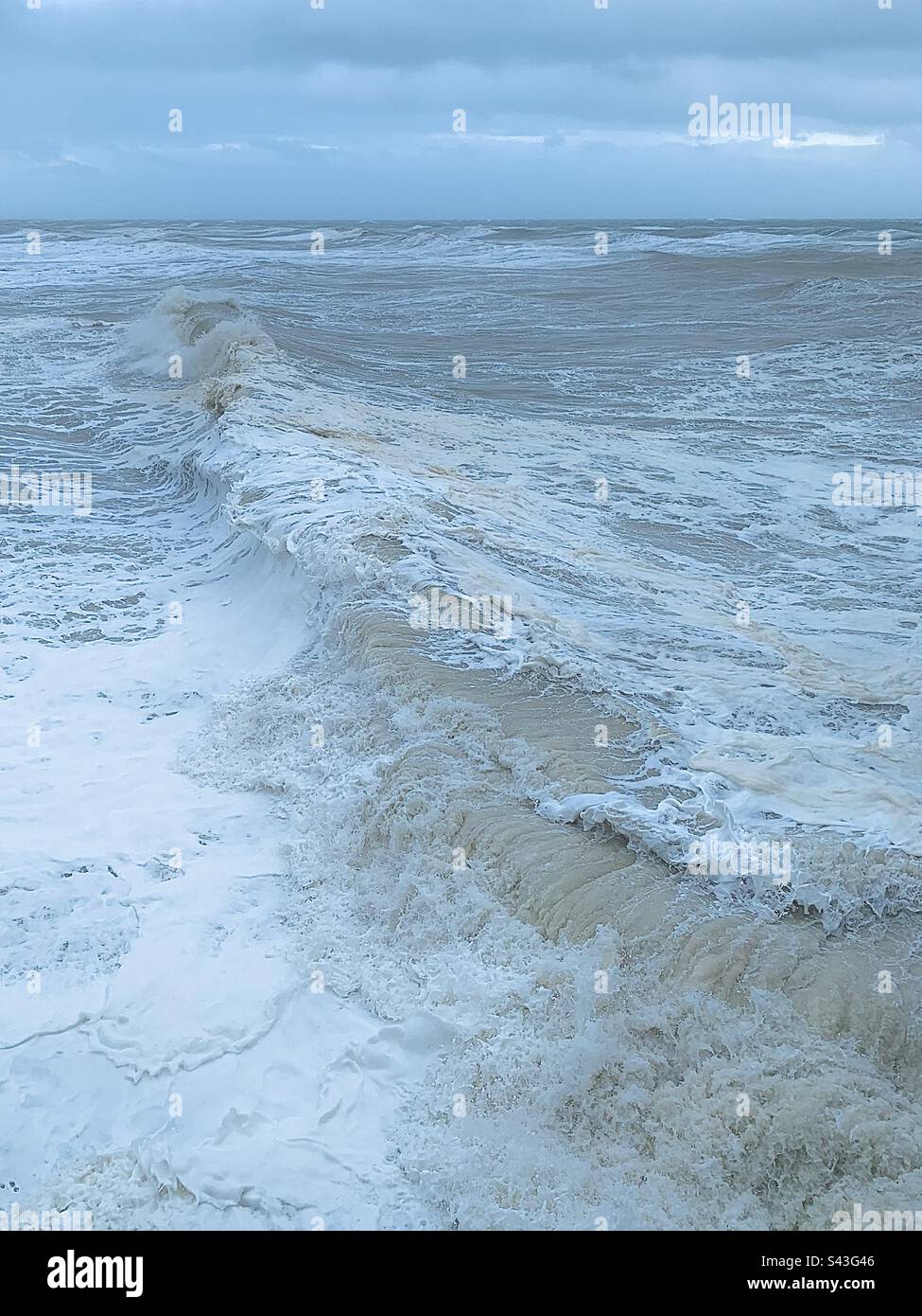 Ocean Waves - Smartphone Captured Stock Image