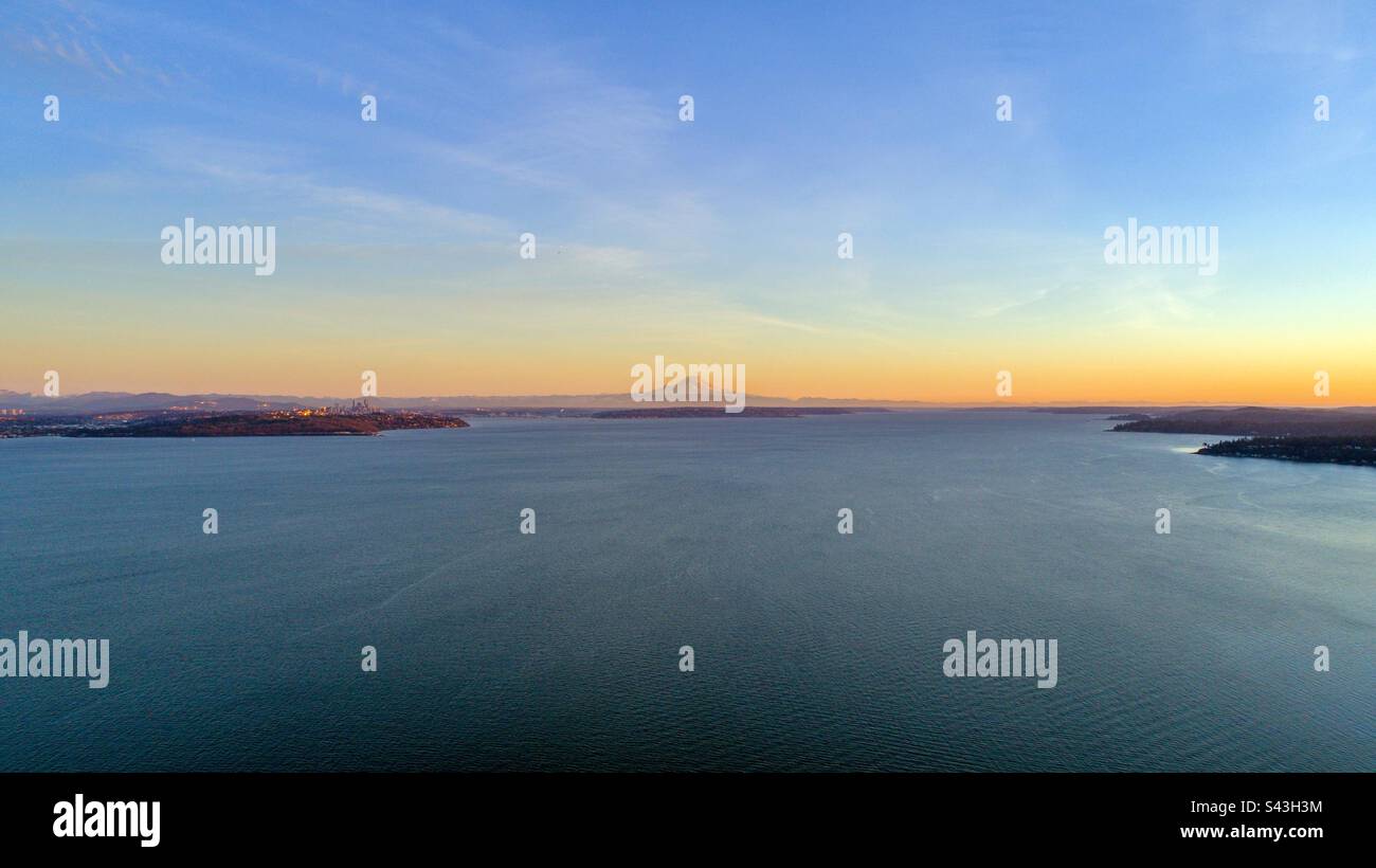 Bainbridge Island, Washington State - Smartphone Captured Stock Image