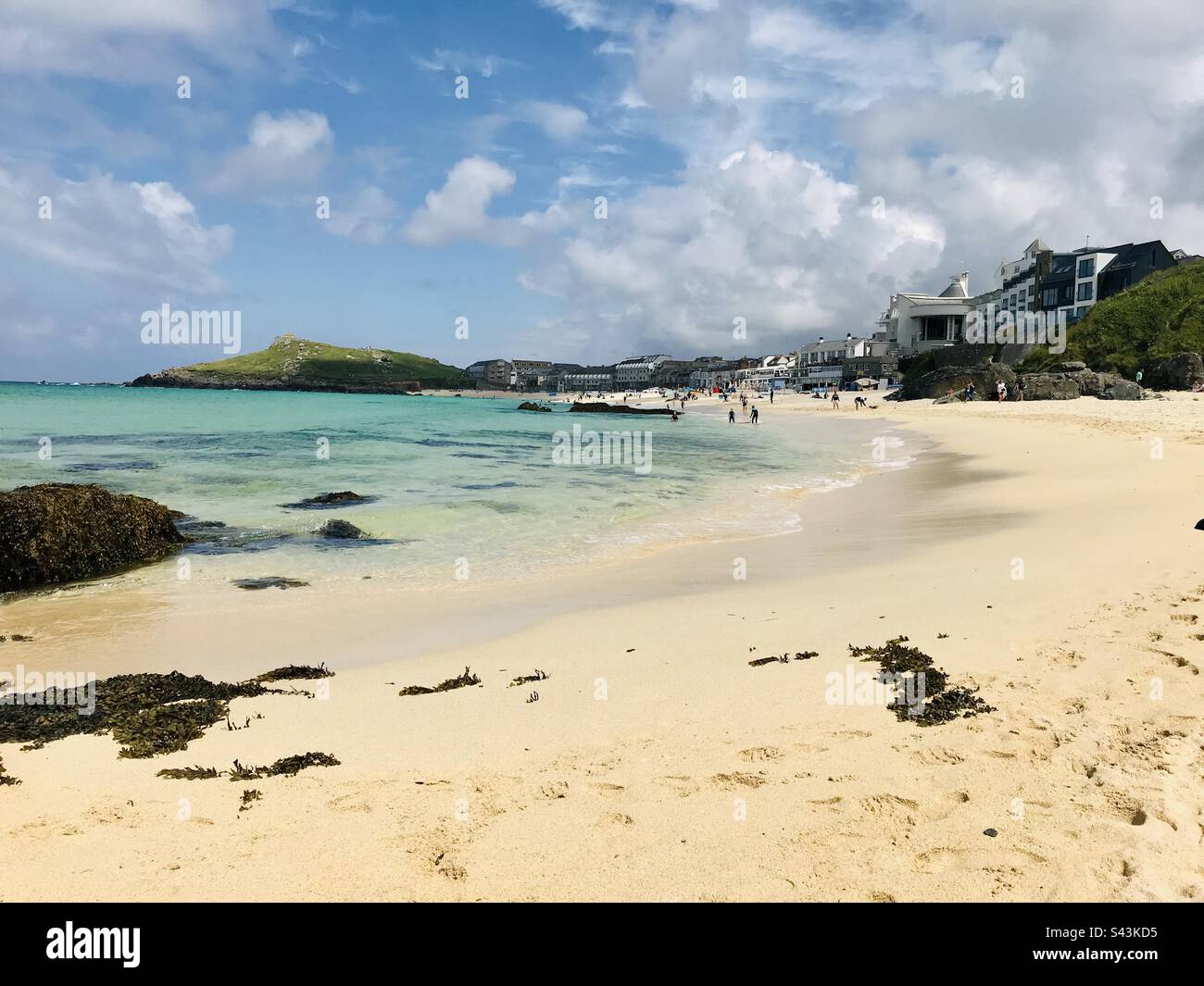 Porthmeor beach, St Ives, Cornwall Stock Photo Alamy