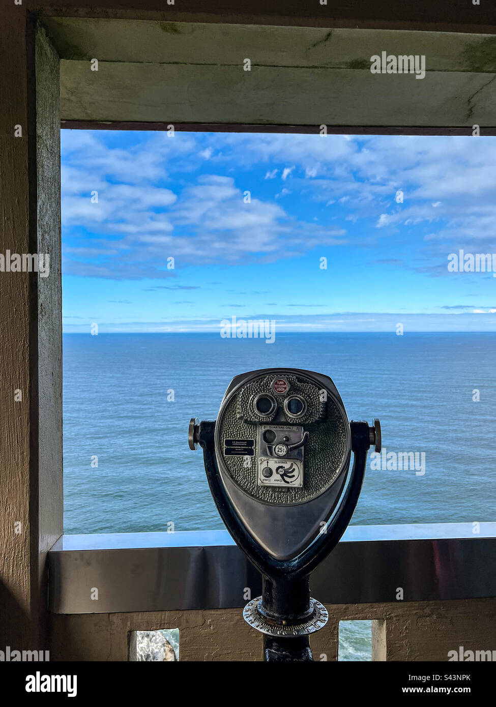 Seal caves in Florence Oregon - Smartphone Captured Stock Image