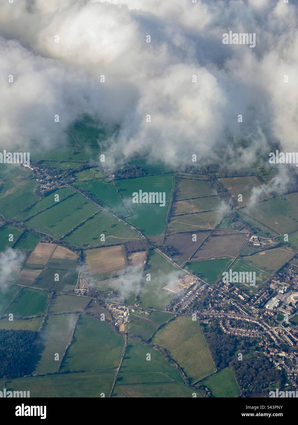 Looking down. England - Smartphone Captured Stock Image