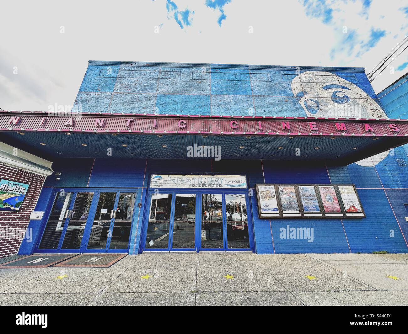 Niantic, Connecticut, USA exterior of Niantic Bay Playhouse on Main