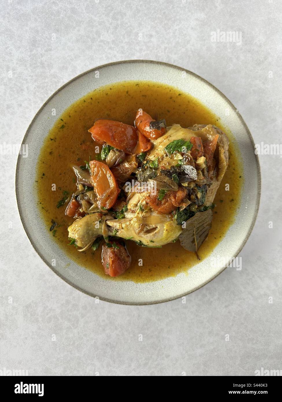 Madurai chicken masala Stock Photo