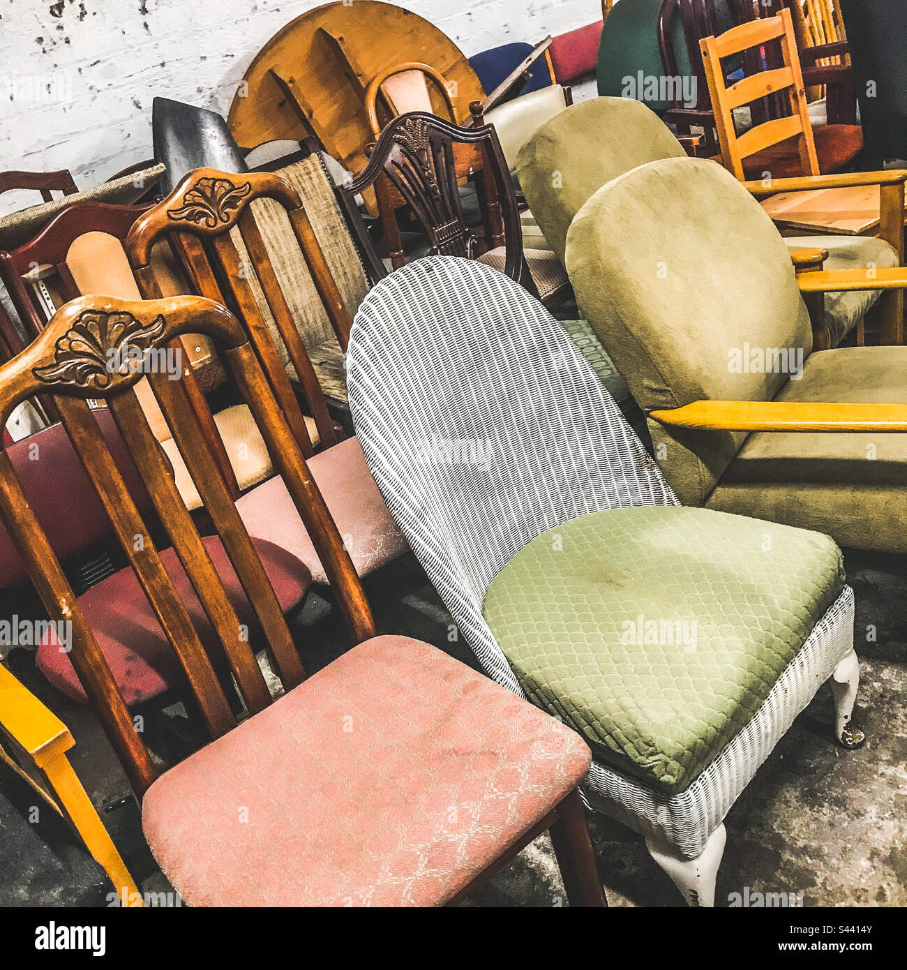 Junk shop - Smartphone Captured Stock Image