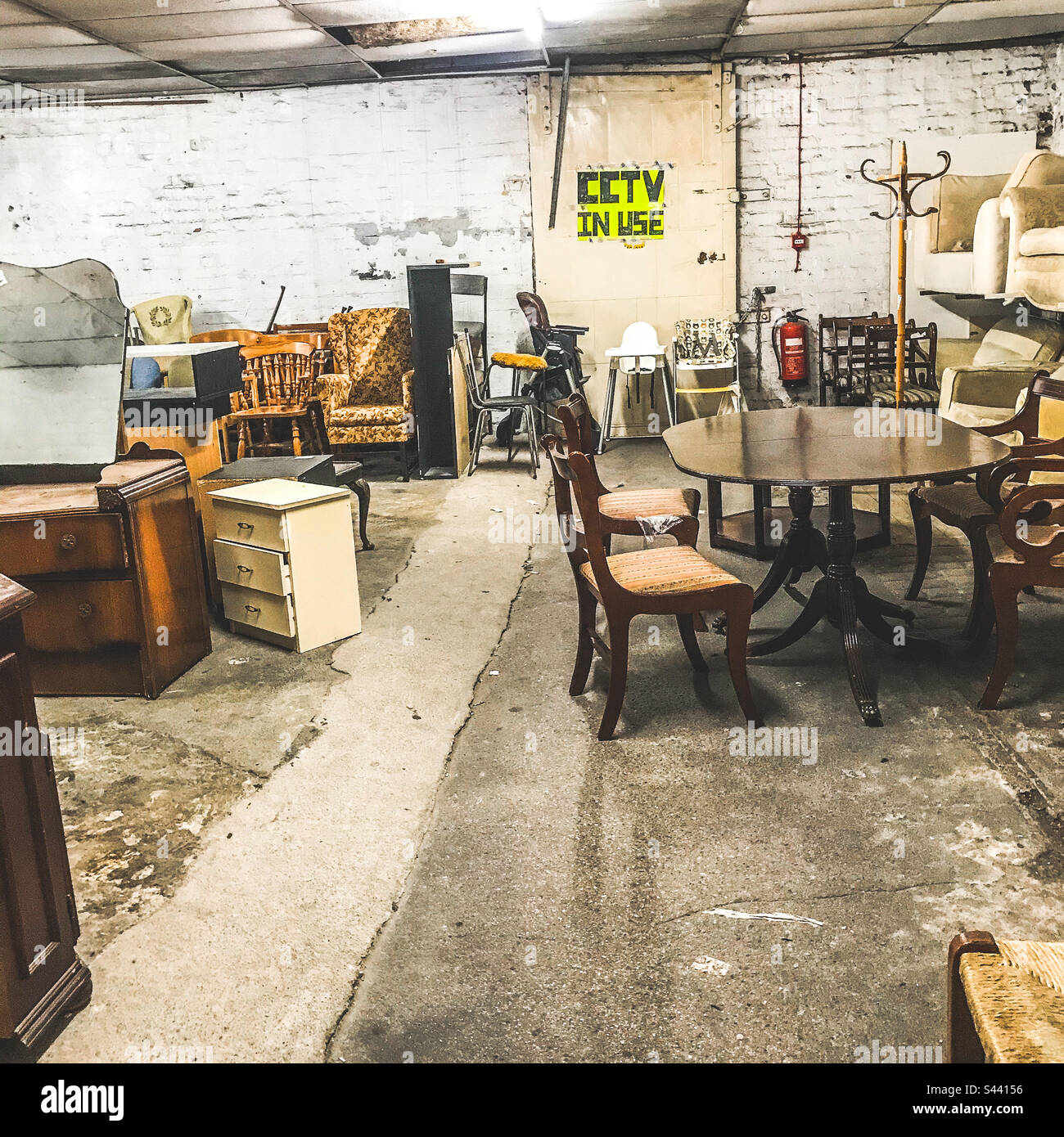 Junk shop - Smartphone Captured Stock Image