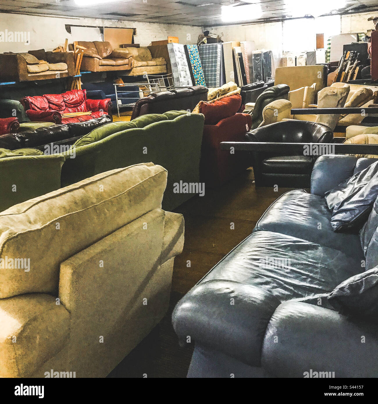 Junk shop - Smartphone Captured Stock Image