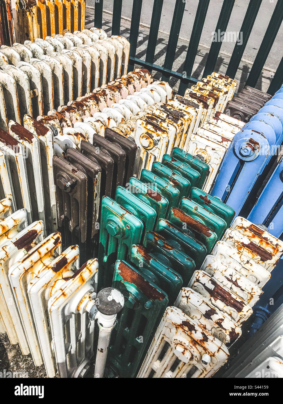 Junk shop reclamation - Smartphone Captured Stock Image