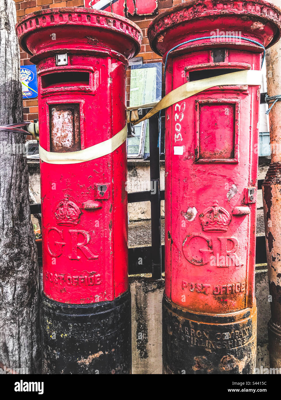 Junk shop reclamation - Smartphone Captured Stock Image