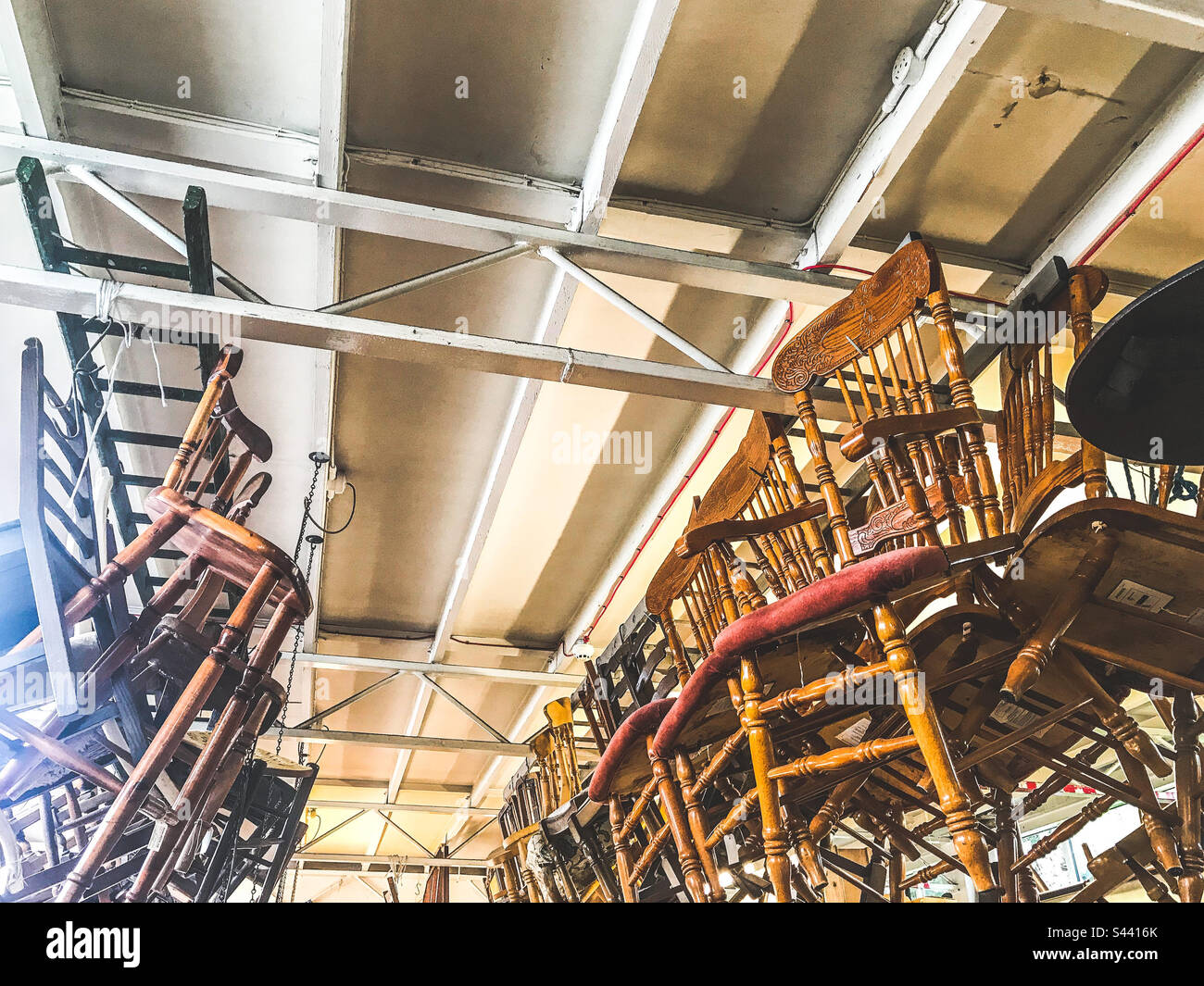 Junk shop treasures - Smartphone Captured Stock Image