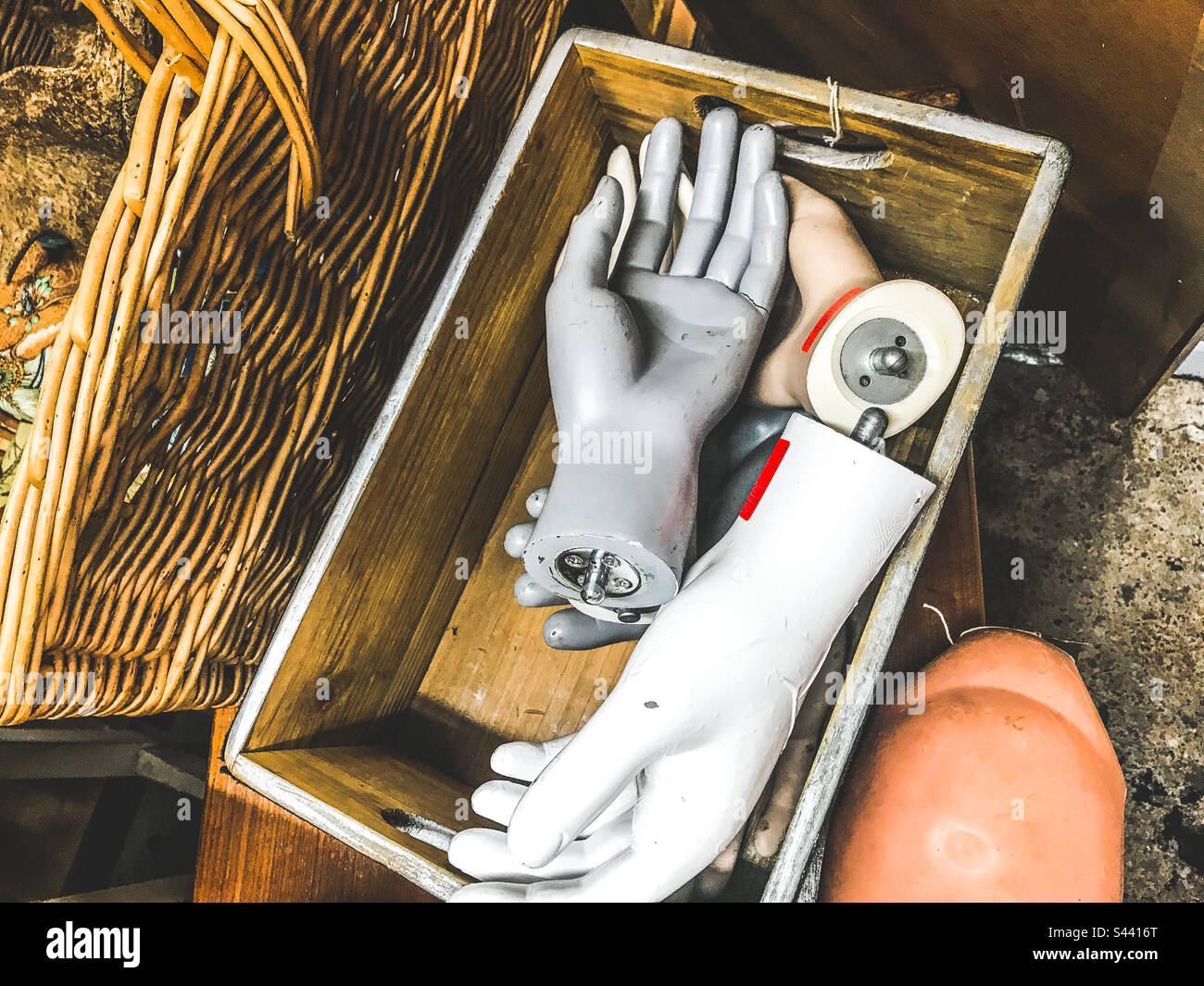 Junk shop treasures - Smartphone Captured Stock Image