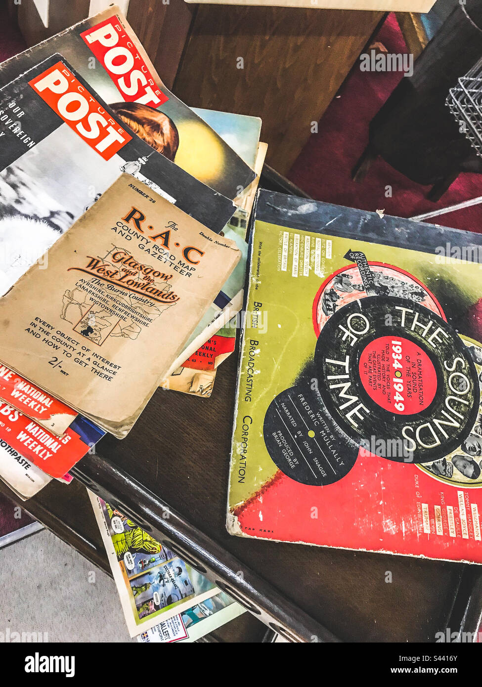 Junk shop treasures - Smartphone Captured Stock Image