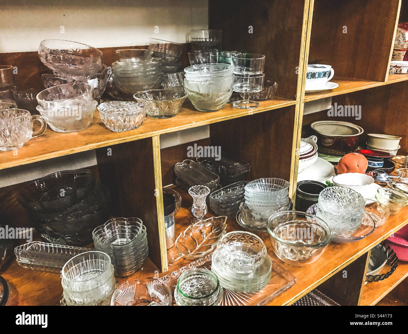 Junk shop treasures - Smartphone Captured Stock Image