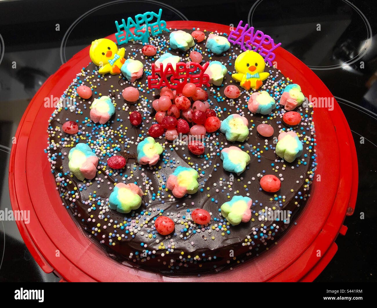 A Lviv Easter cheesecake made from a recipe sent by a friend in Ukraine. - Smartphone Captured Stock Image