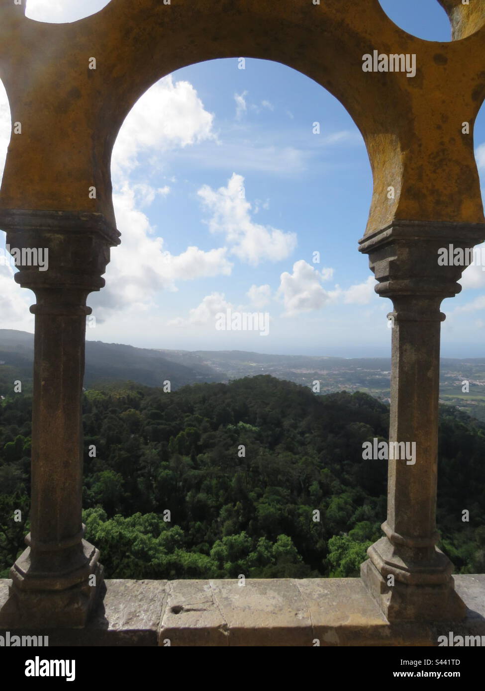 View from a Castle! Portugal! Stock Photo