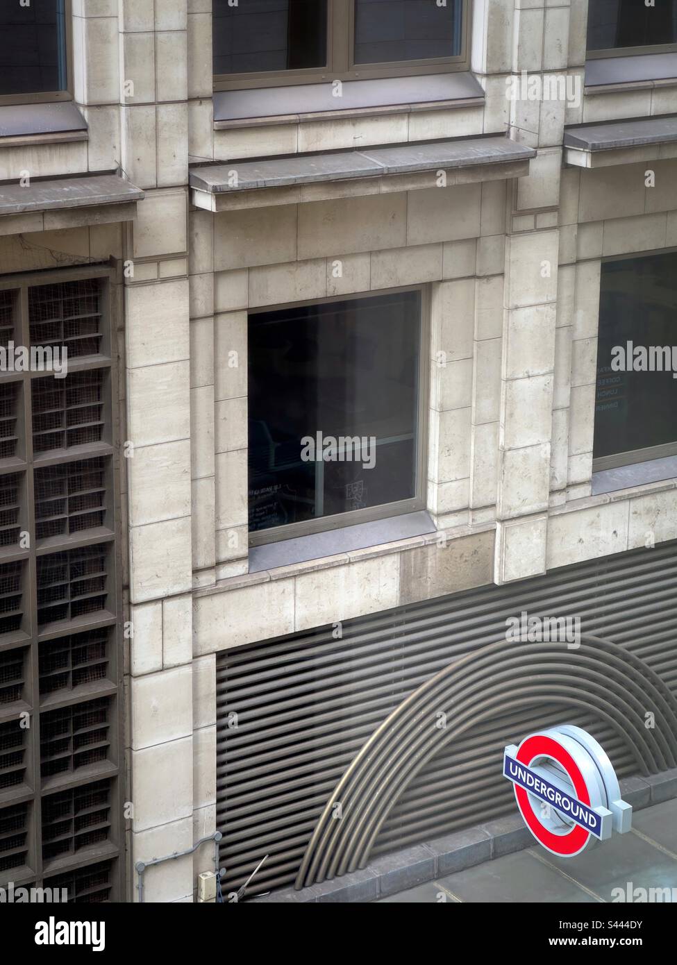 London Underground Station Sign - Smartphone Captured Stock Image