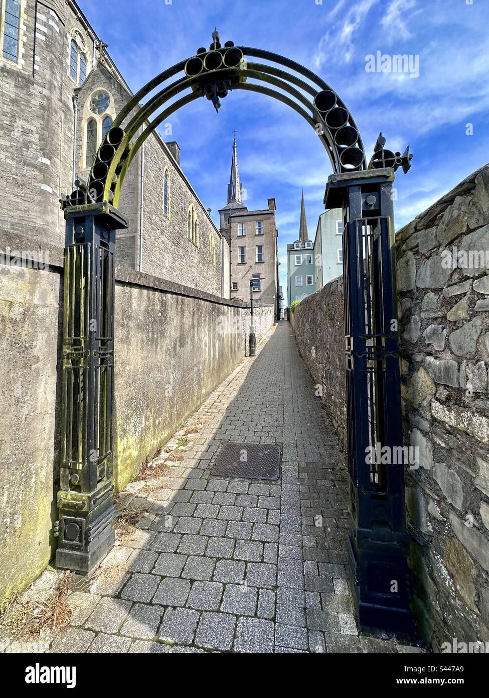 Peg O’ The Bull Lane, Enniskillen - Smartphone Captured Stock Image