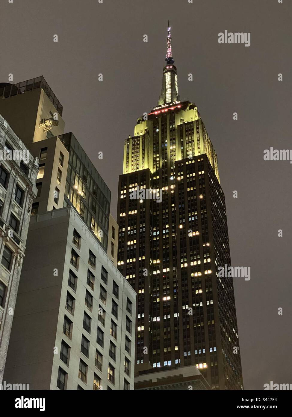 Empire State Building, New York City - Smartphone Captured Stock Image