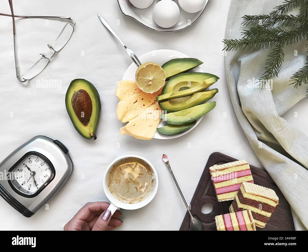 Healthy breakfast Stock Photo