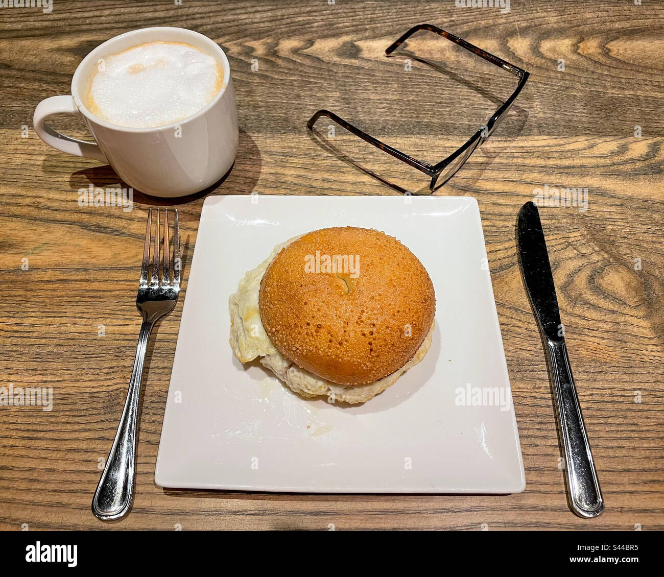 What’s for breakfast? - Smartphone Captured Stock Image