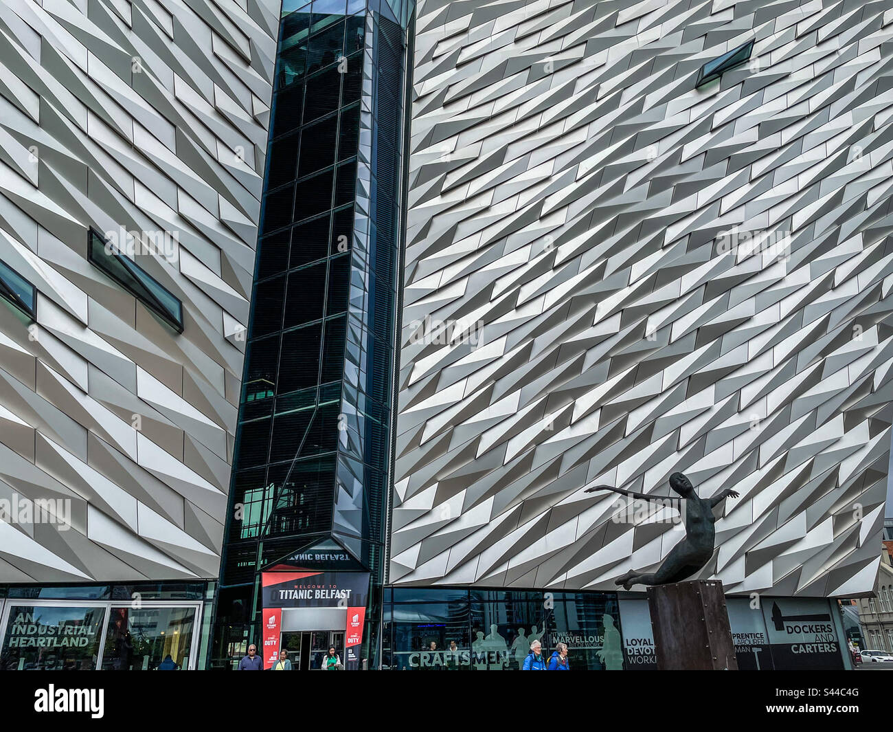 Titanic Museum Belfast Stock Photo Alamy Titanic museum belfast stock photo alamy