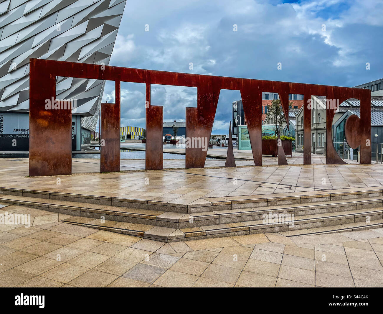 Titanic Museum Belfast Stock Photo Alamy Titanic museum belfast stock photo alamy