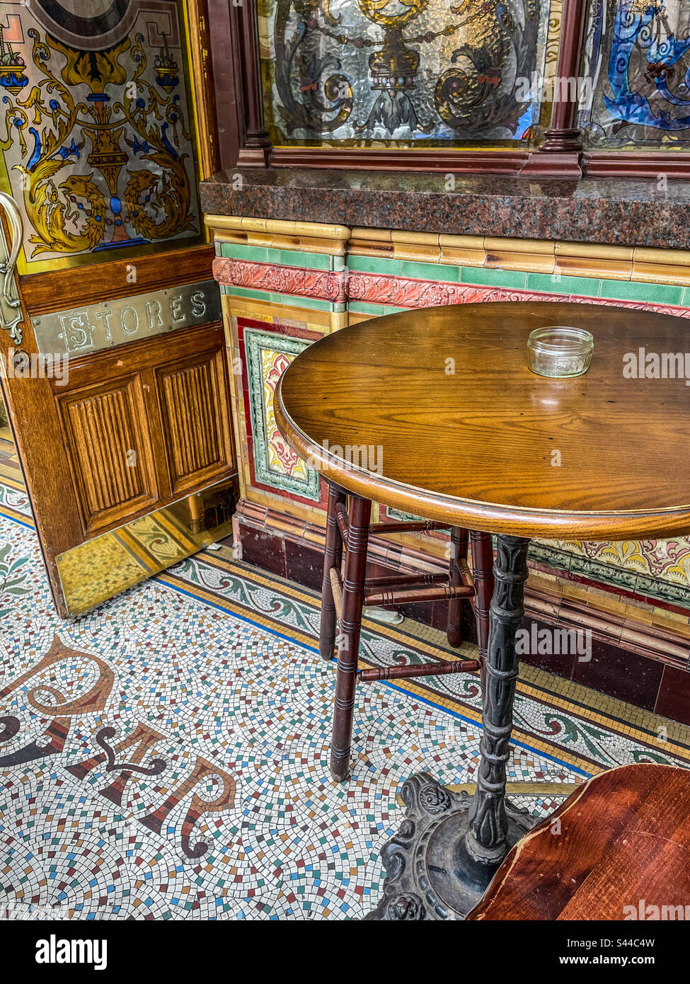The crown pub belfast stock photo alamy
