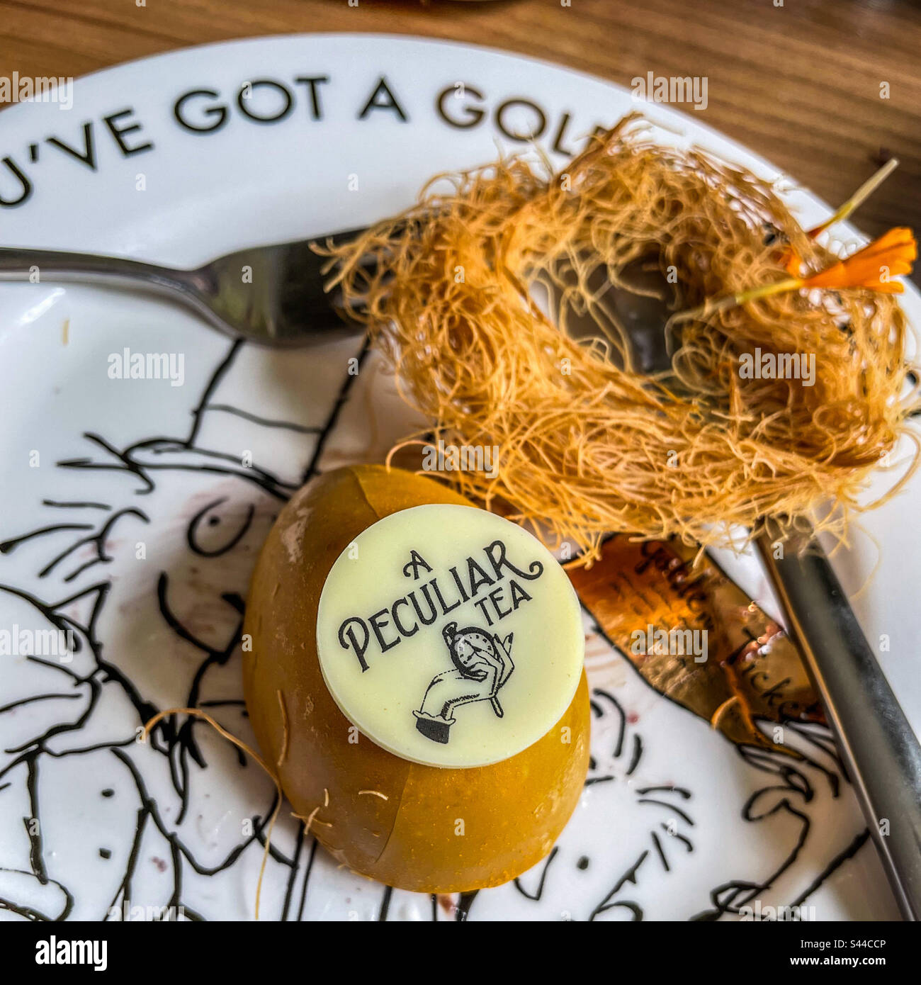 Sweet, afternoon tea - Smartphone Captured Stock Image